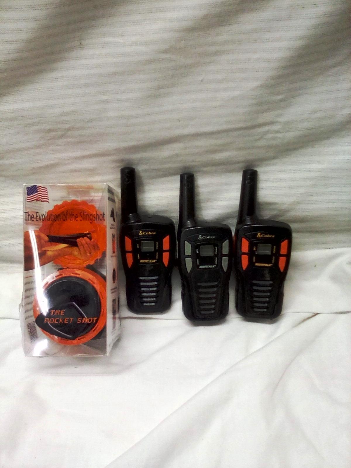 Cobra walkie Talkies & Pocket Sling Shot