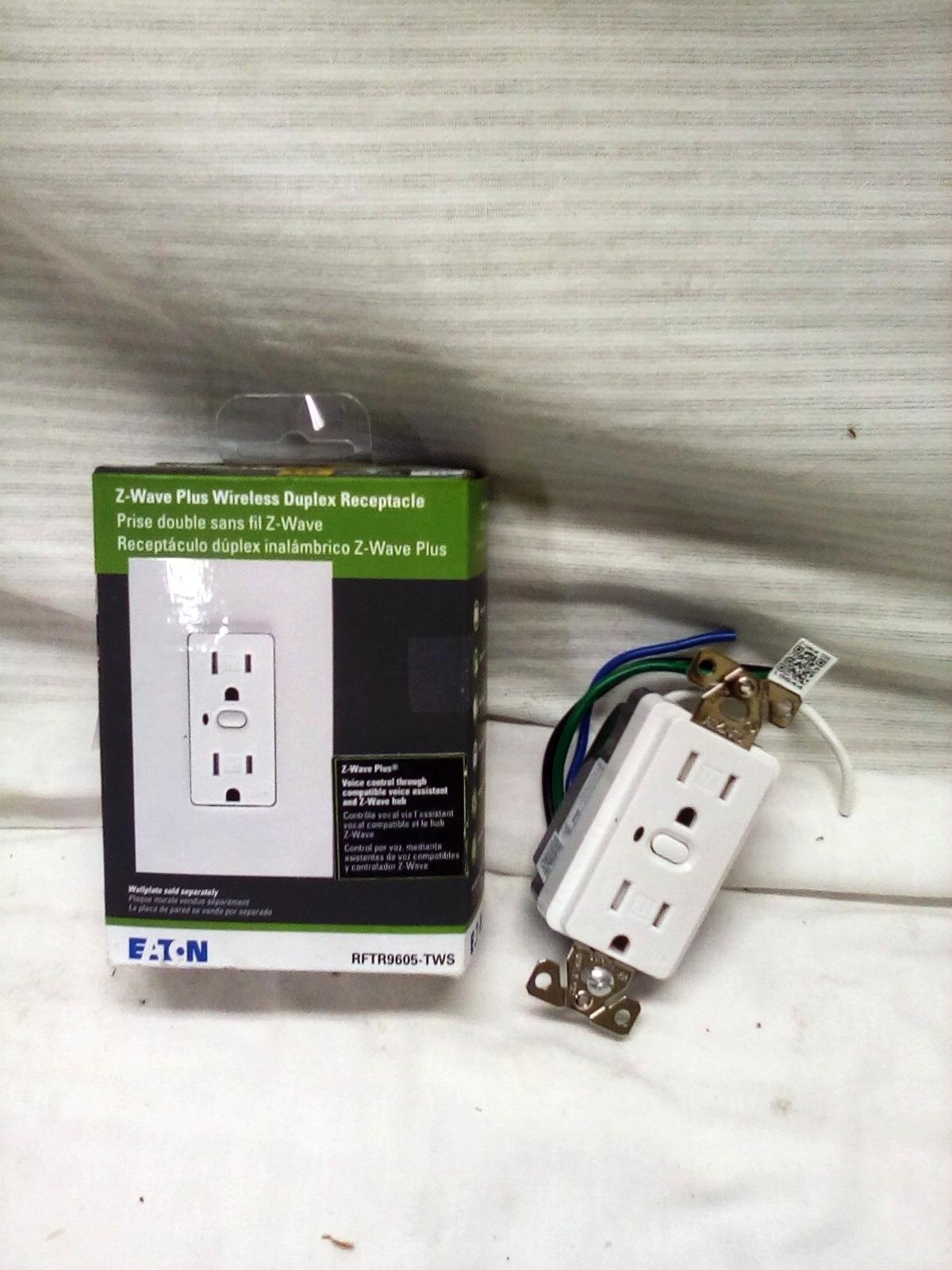 Zwave Plus Wireless Duplex Receptacle