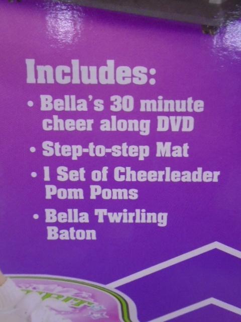 Bella Dancer Ella Cheerleader Set w/ DVD