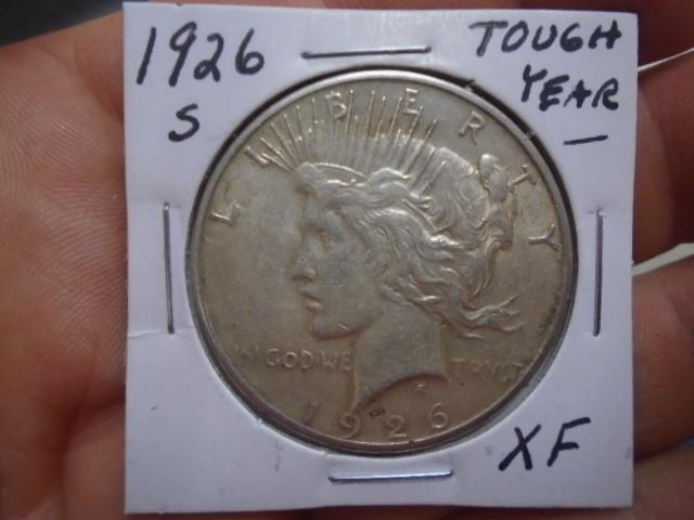 1926 S Mint Silver Peace Dollar