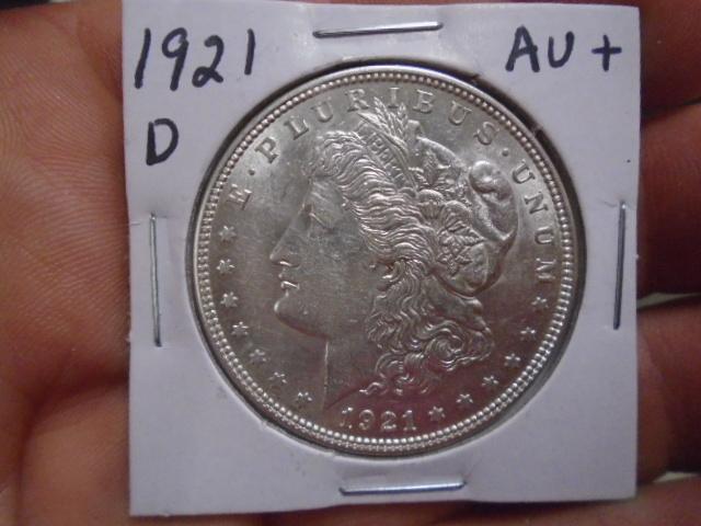 1921 D Mint Morgan Silver Dollar