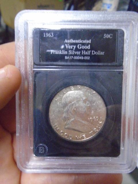 1963 Silver Franklin Half Dollar