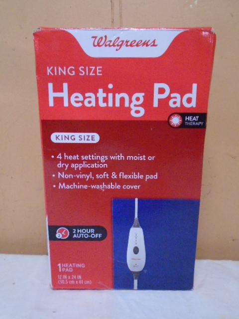 Walgreens King Size Heating Pad