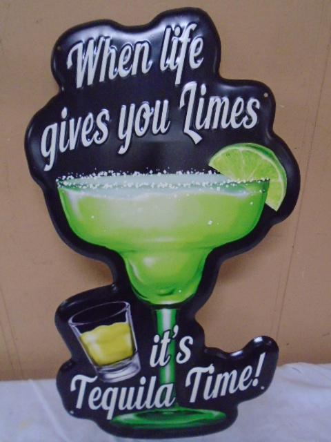 Metal Tequilla Sign