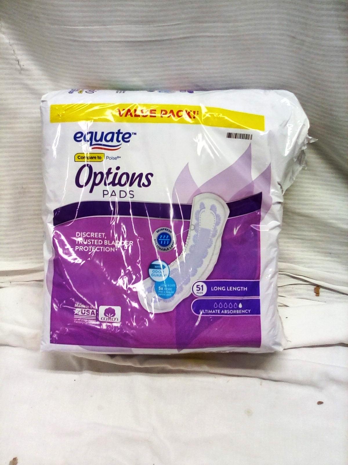 Equate Options Pads