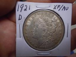 1921 D Mint Morgan Silver Dollar