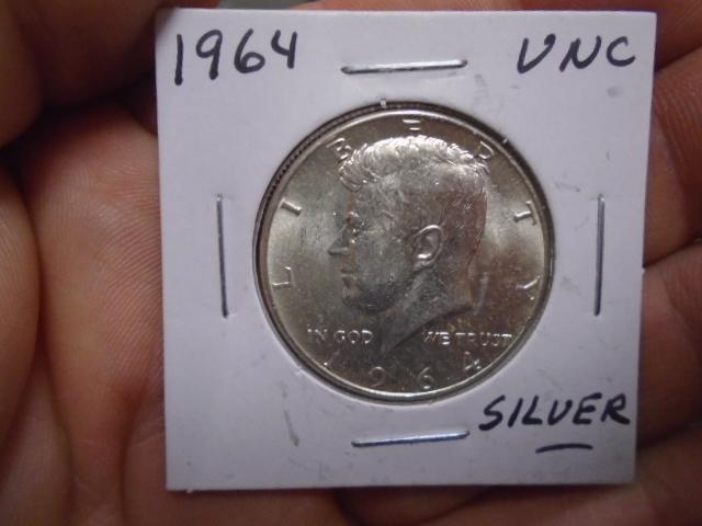 1964 Silver Kennedy Half Dollar