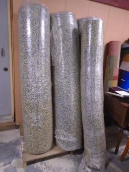 4 Rolls of Brand New Carpet Padding