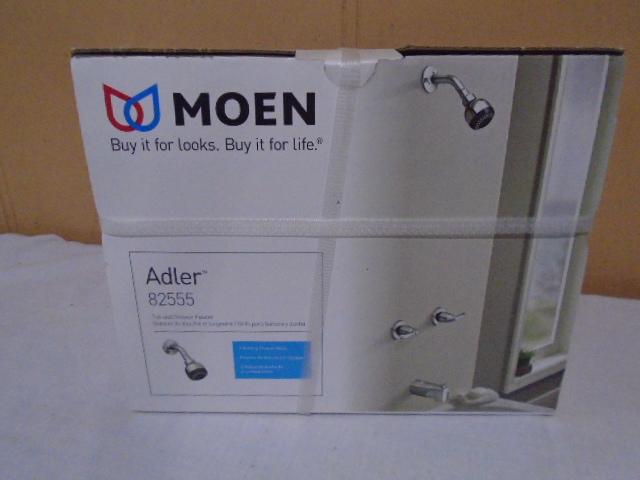 Moen Adler Tub & Shower Faucet Set