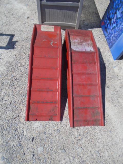 Set of Steel Car Ramps