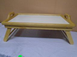 Wooden Lap/ Serving Tray