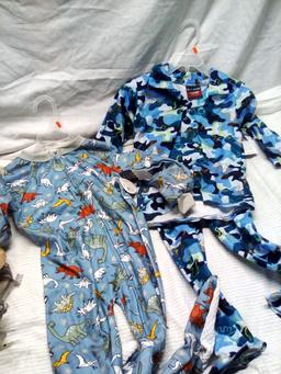 Two Pair Size 4T Dinosaur Pajamas