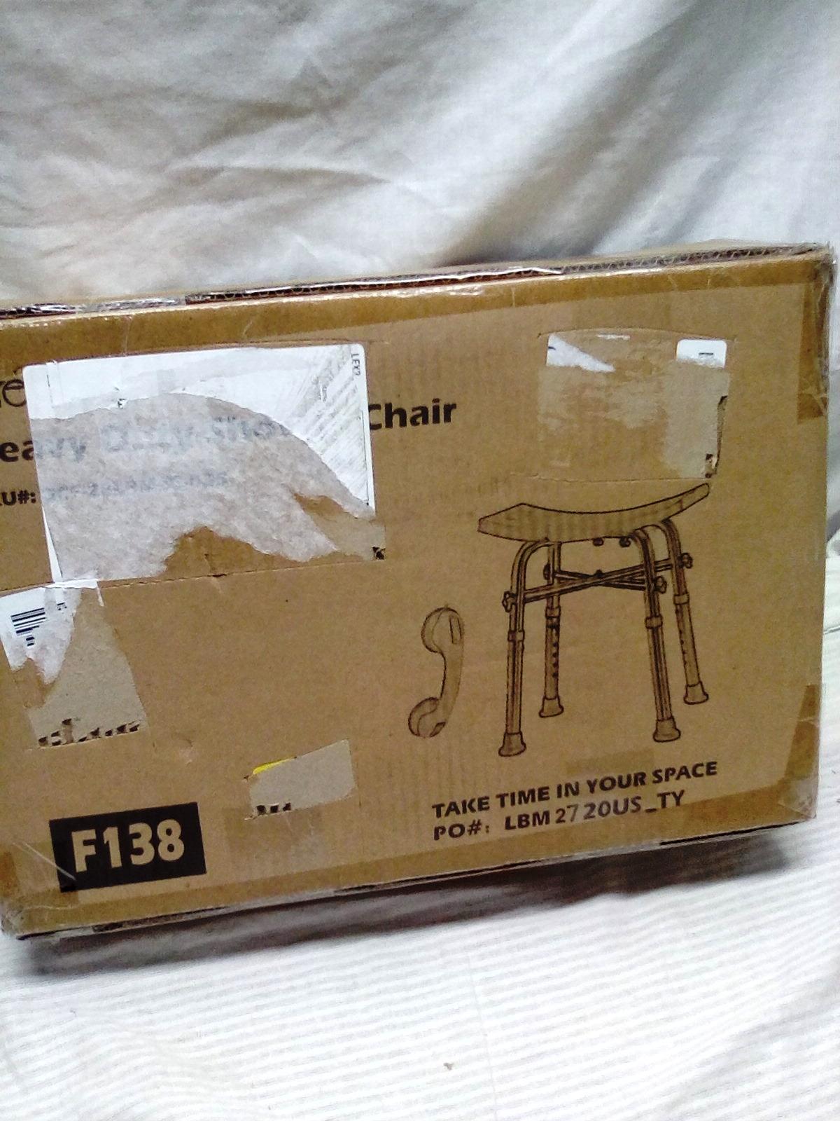 Heavy Duty Aluminum Shower Chair