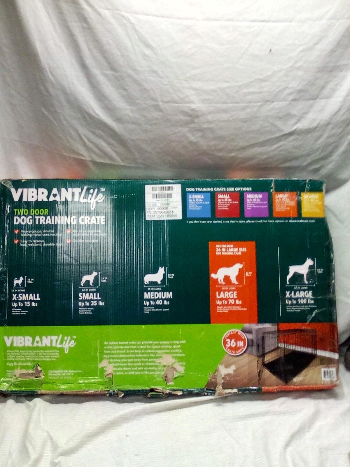 Vibrant Dag Training Crate