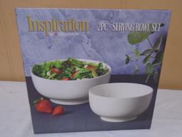 Inspiration 2 Pc. Serving Bowl Set