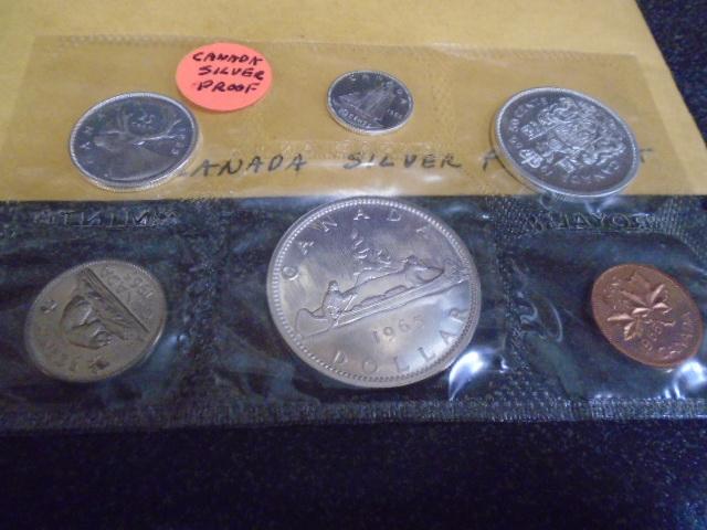 1965 Silver Canadian Proof Set