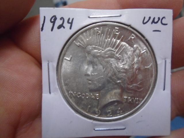 1924 Silver Peace Dollar