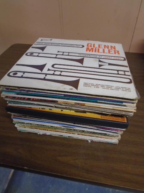 Large Group of LP Record Albums