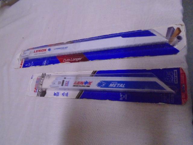 (2)5 Packs of Lenox Saws All Blades