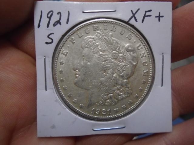 1921 S-Mint Morgan Silver Dollar