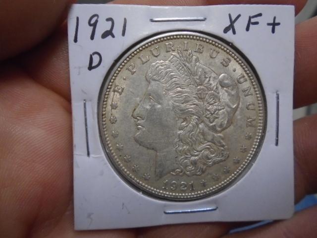 1921 D-Mint Morgan Silver Dollar