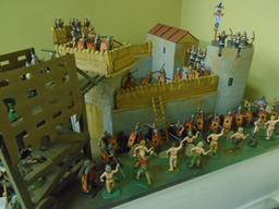 Large Battlefield Reenactment Scene/See Additional Pictures