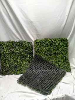 Qty. 6 Artificial Click Together Greenery 20"x20" Each