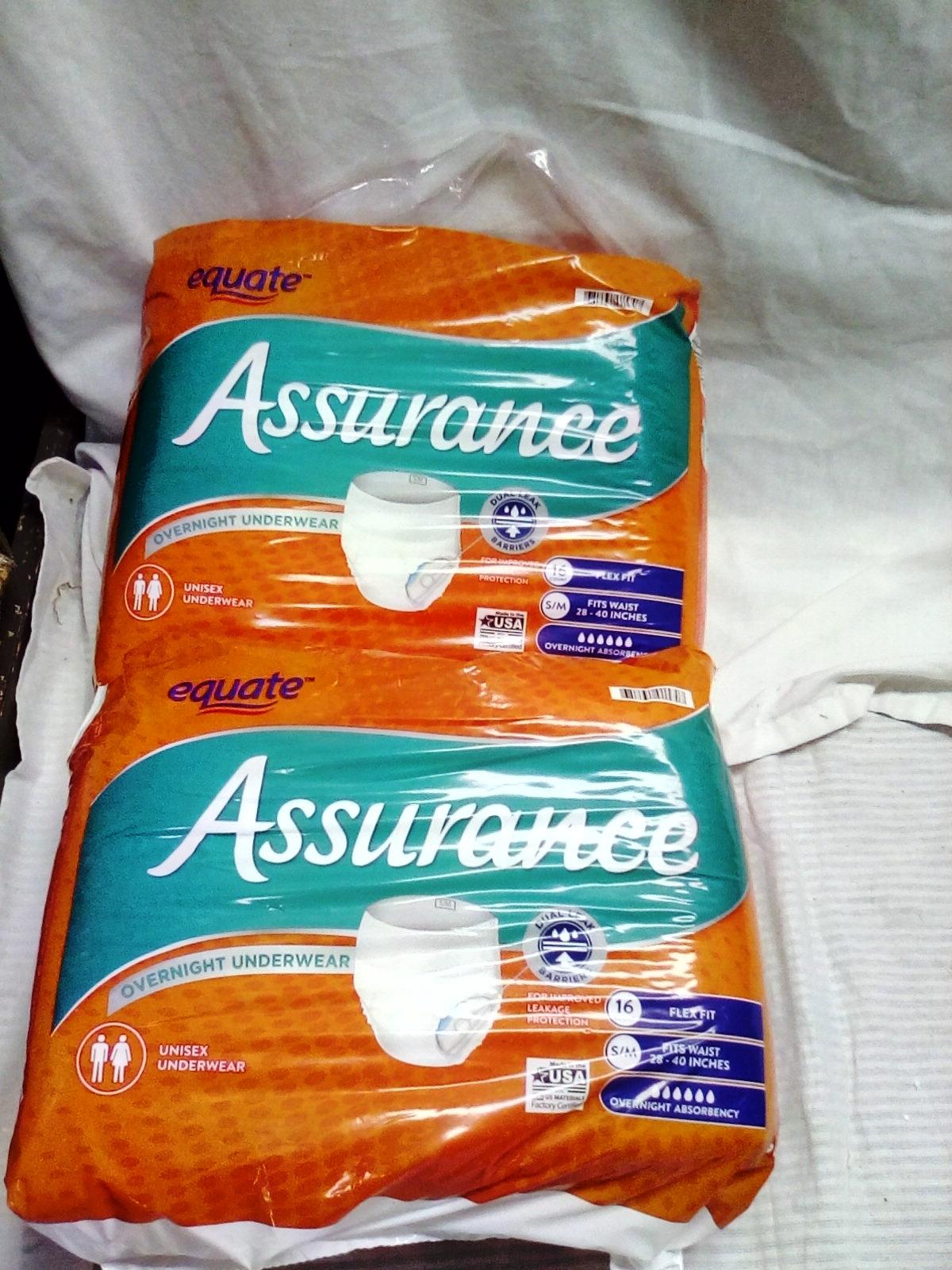2 pack Assurance Unisex underware