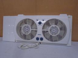 Holmes 3 Speed Twin Reversible Window Fan