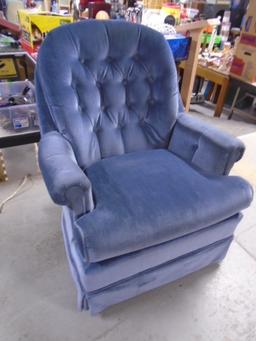 Blue Best Chairs Inc. Swivel Rocker