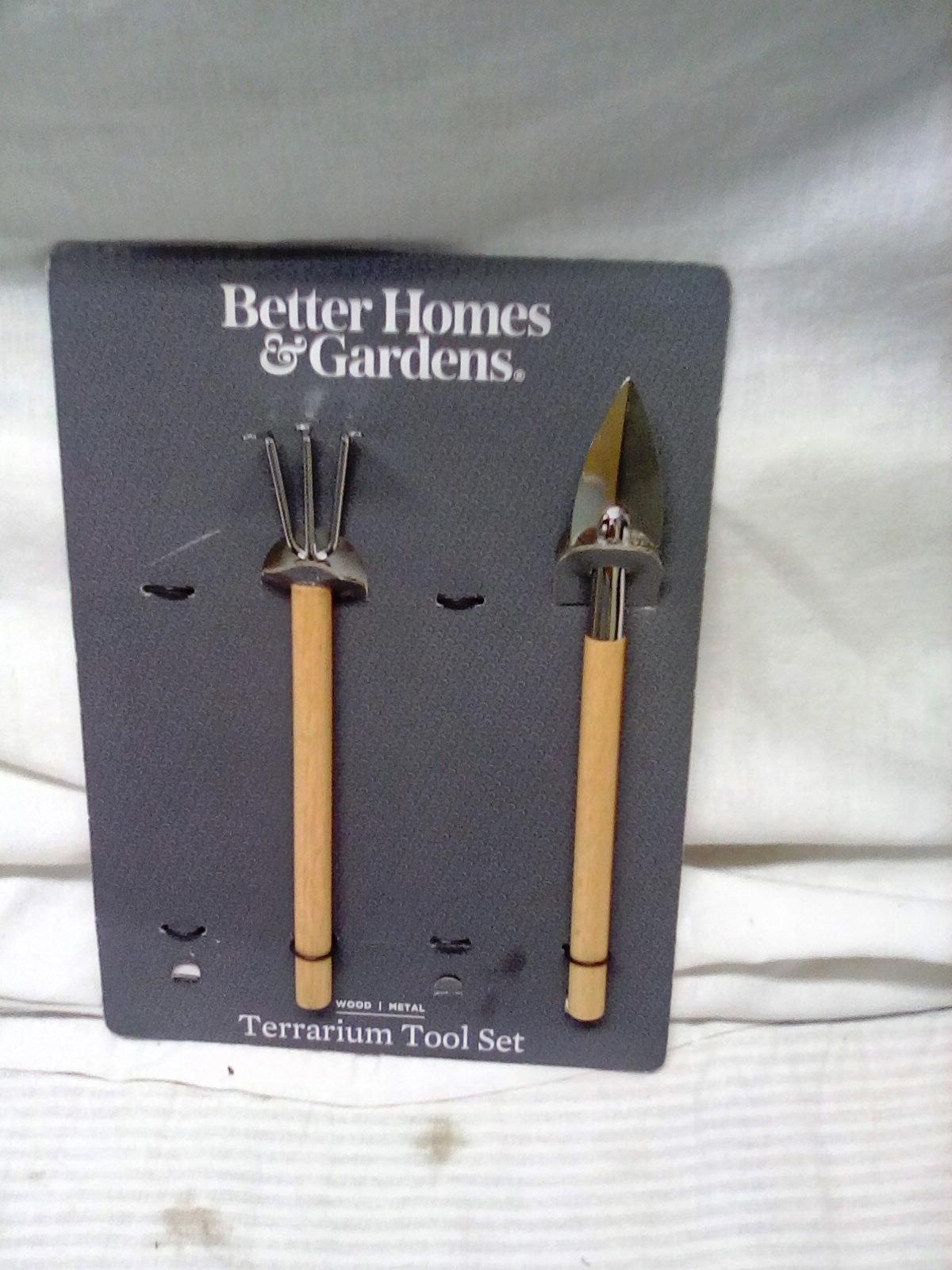 Better Homes and Gardens Terrarium Toold set including Shovel and Rake