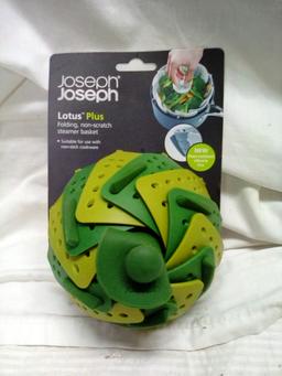 JosephJoseph Lotus Plus Folding Non-scratch Steamer Basket