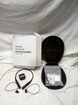 Wireless Neckband Hearing Amplifier