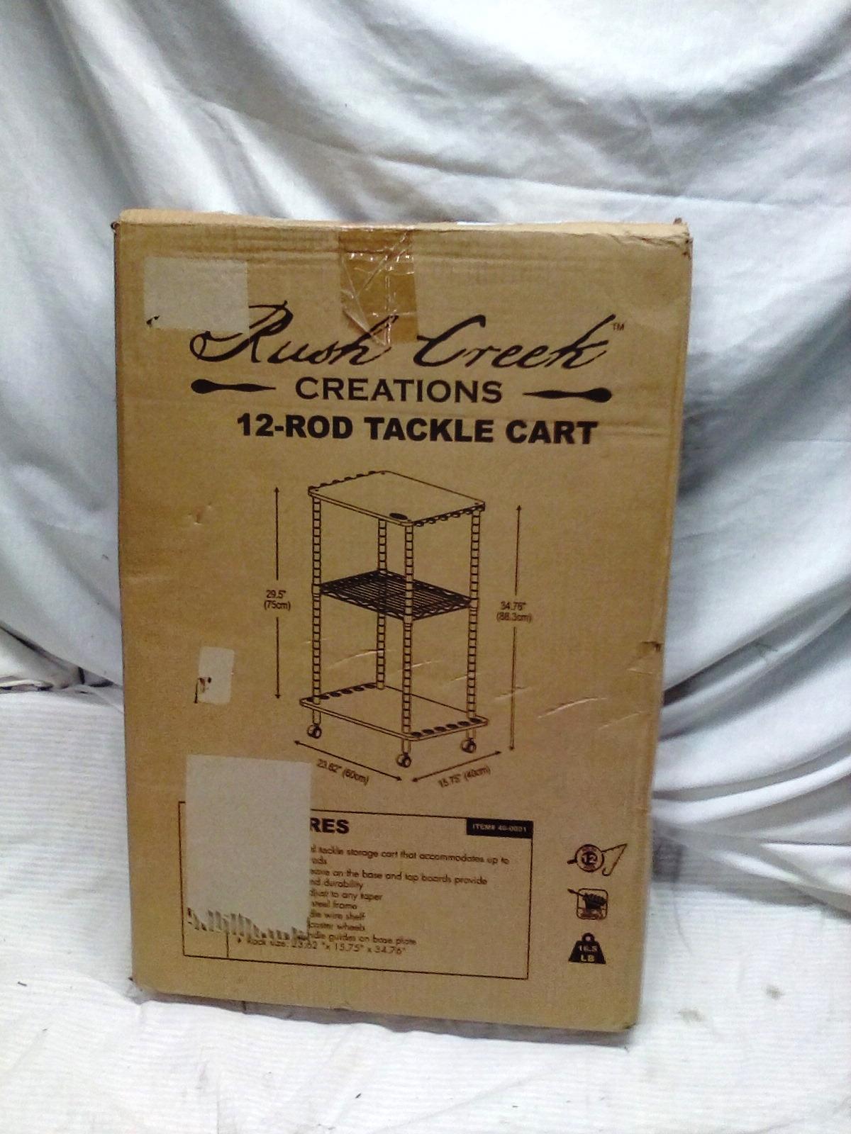 12 Rod Tackle Cart