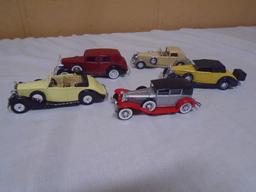 Group of 5 Die Cast Cars