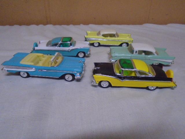 Group of 5 Die Cast Cars