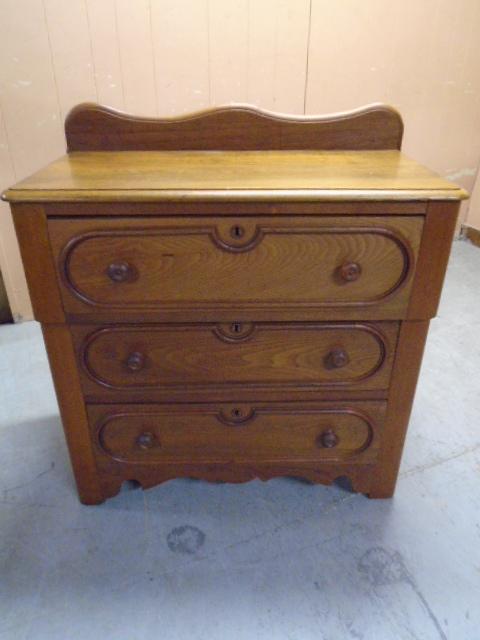 Antique 3 Drawer Chest