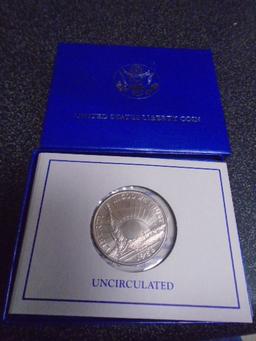 1986 Uncirculated Liberty Half Dollar