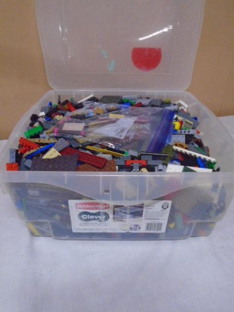 12 Pound Container Full of Legos