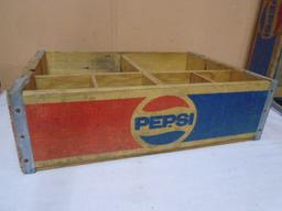 Vintage Wooden Pepsi Crate