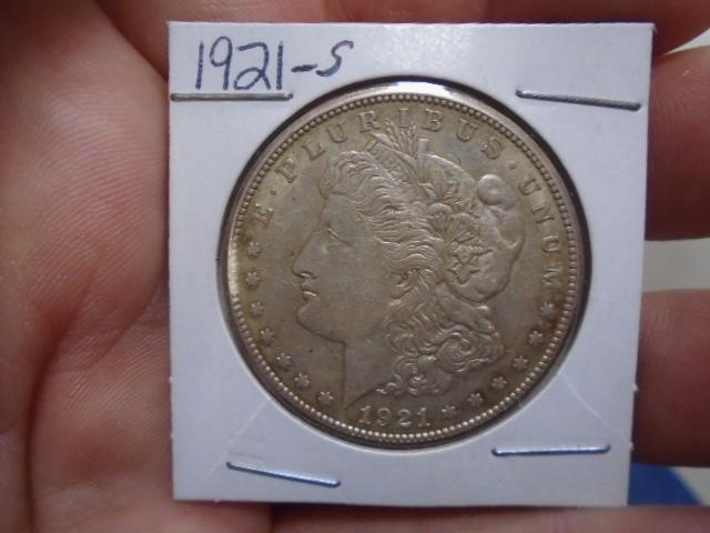 1921 S Mint Morgan Silver Dollar