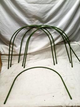 21" Tall  Green Composite U-Shaped Yard Stakes Qty. 6