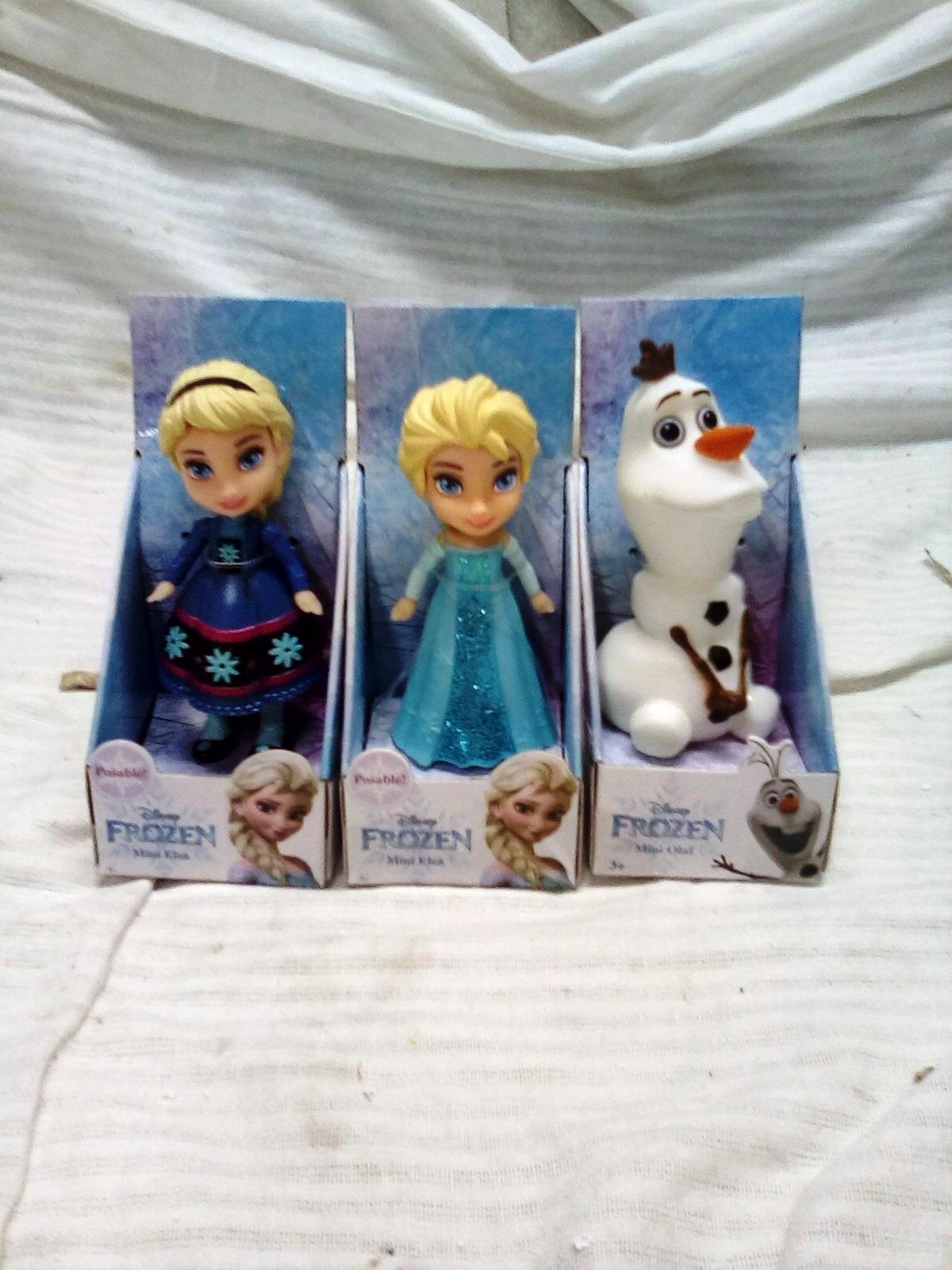 Qty. 3 Disney 3" Figurines New items in the packages