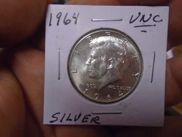 1964 Silver Kennedy Half Dollar