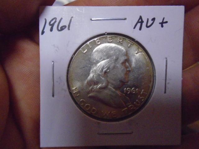 1961 Silver Franklin Half Dollar