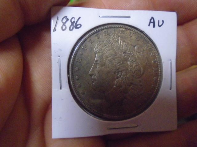 1886 Morgan Silver Dollar