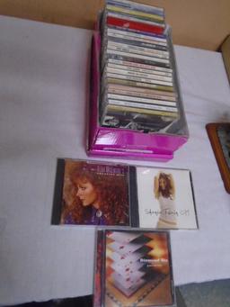 Large Group of Country Music CDs