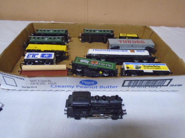 Markin W. German HO Scale Locomotive w/10 Cars