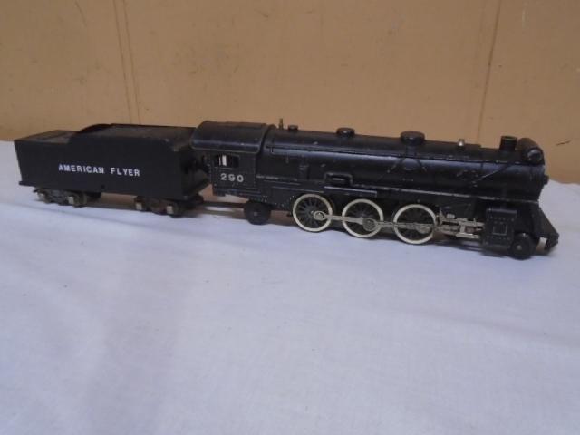 American Flyer S Gauge Steam Locomotive and Tender