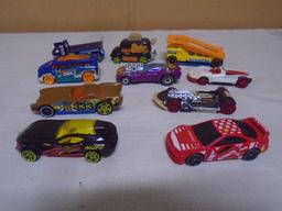 10 Pc. Group of Hotwheels Cars and Trucks